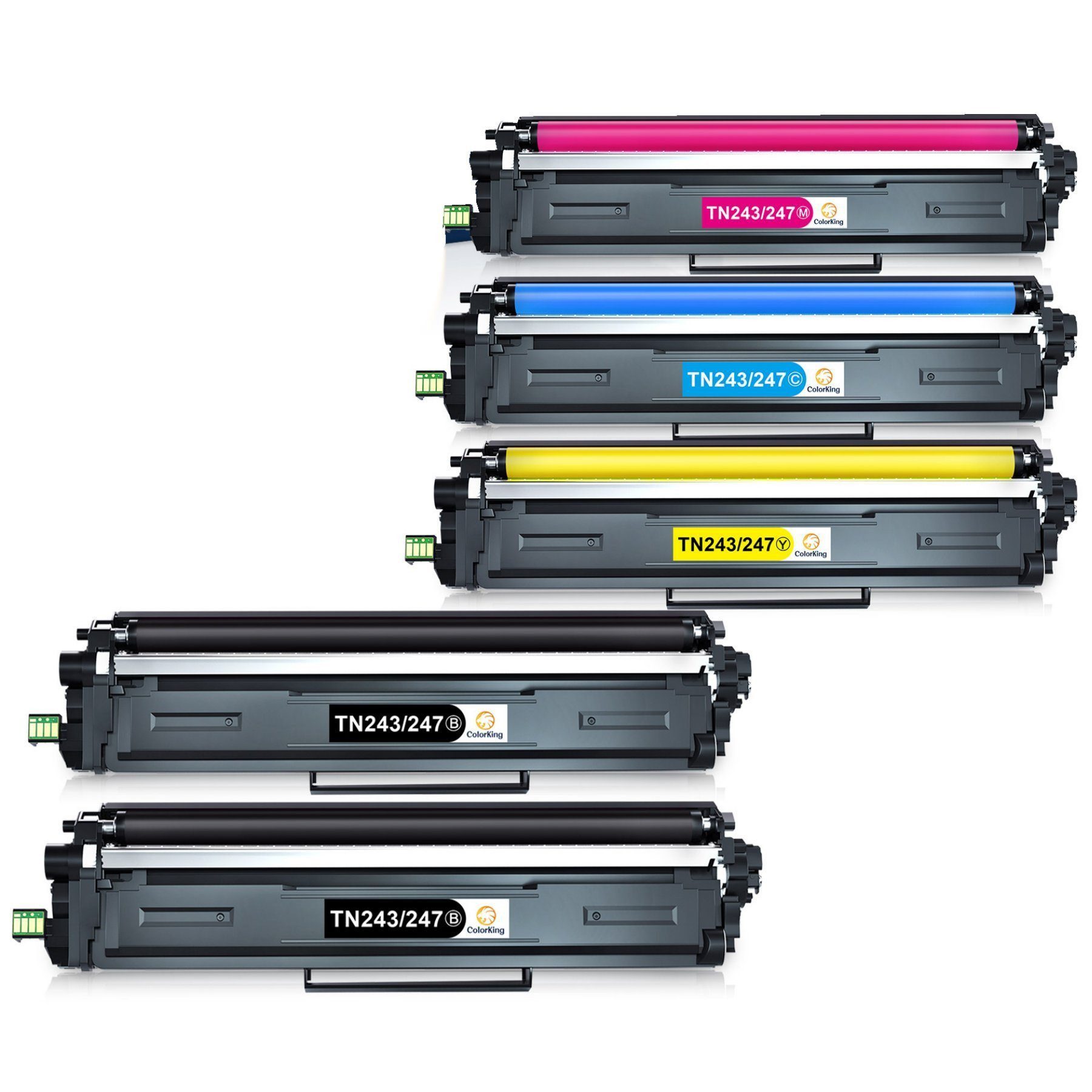 ColorKing Tonerpatrone für Brother MFC-L3750CDW DCP-L3510CDW TN247 TN243 CMYK