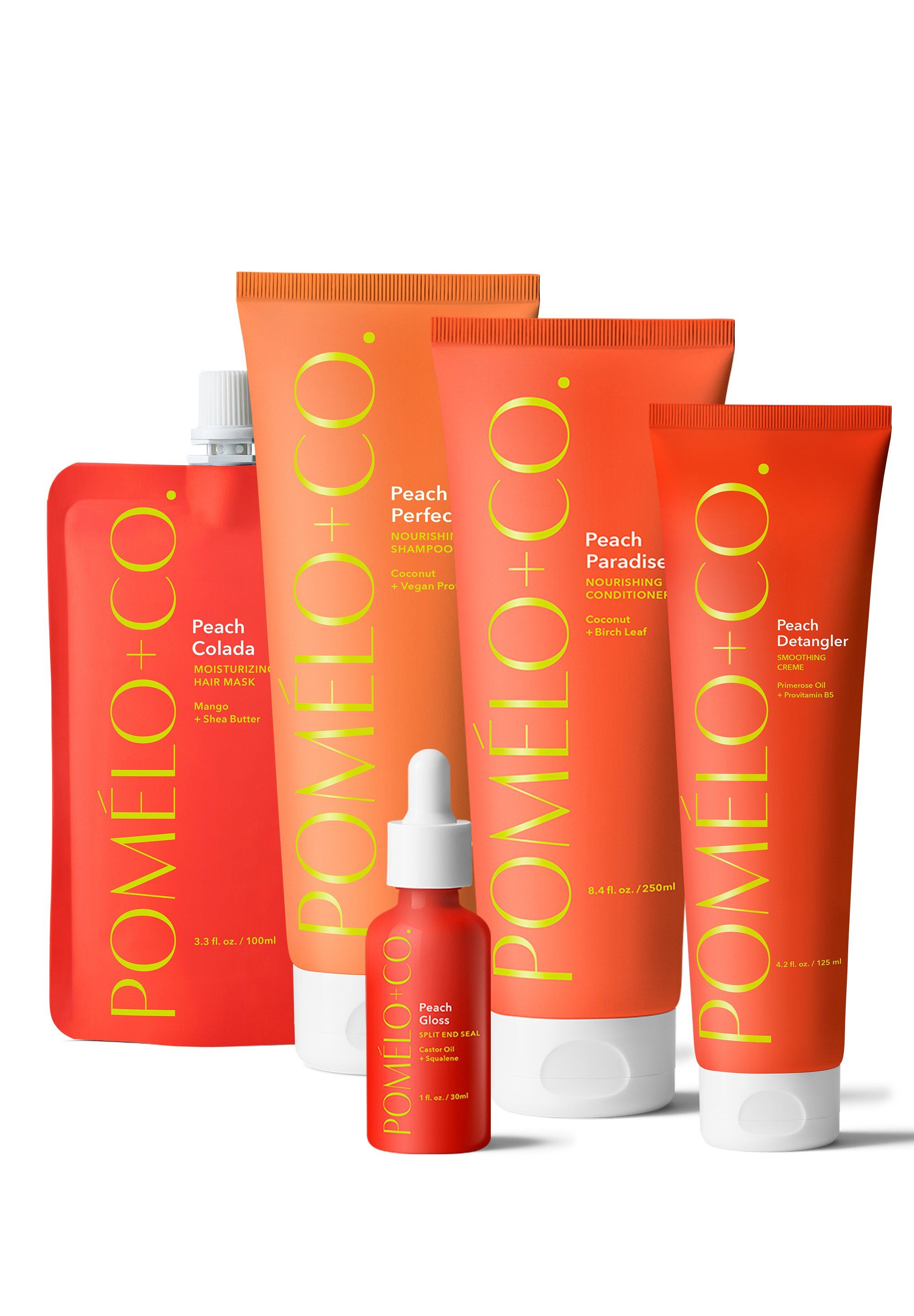 POMELO+CO. Haarshampoo Peach Everything Set