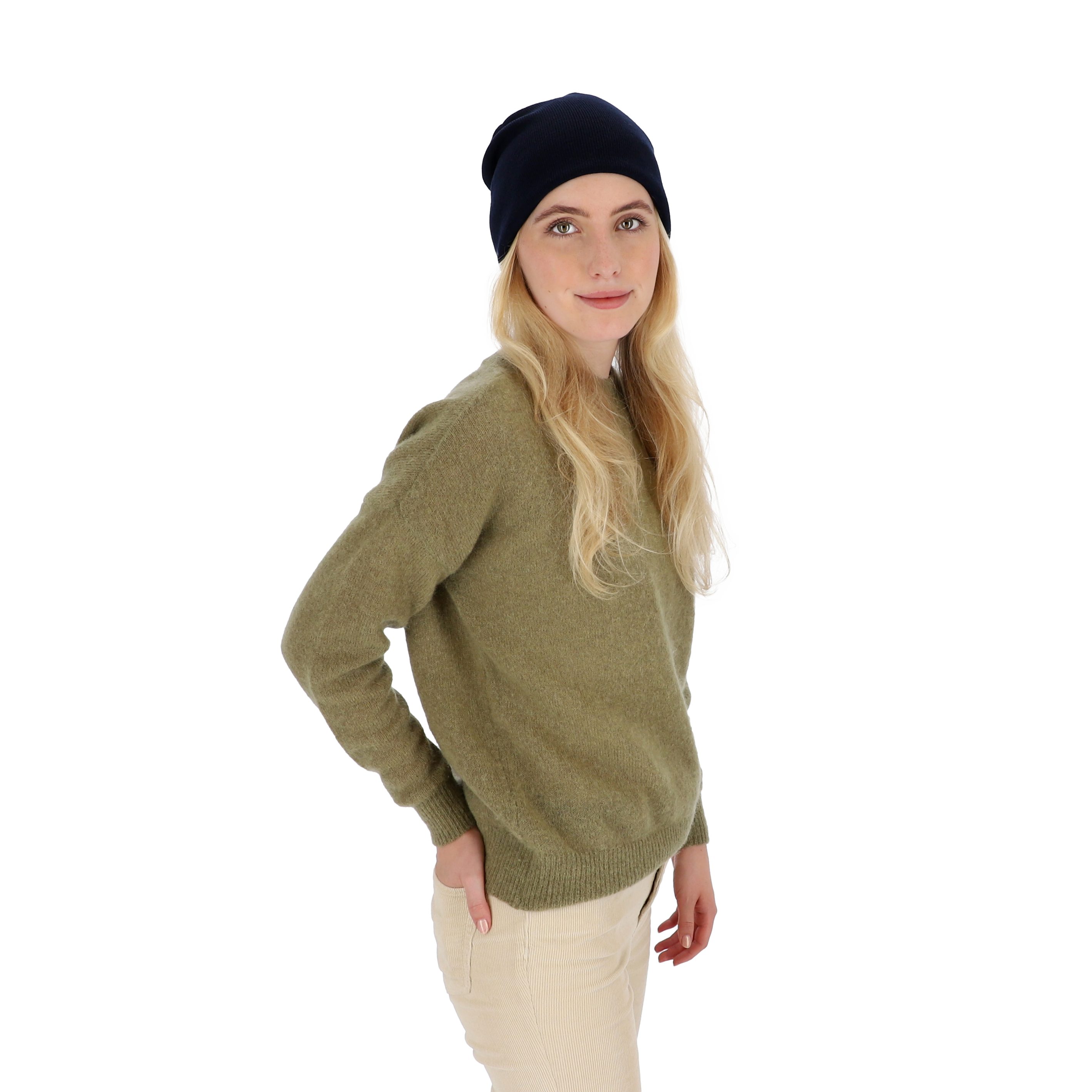 halsüberkopf Accessoires Strickmütze Beanie Feinstrick Made in Germany!