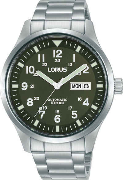 LORUS Automatikuhr RL407BX9, Armbanduhr, Herrenuhr, Datum