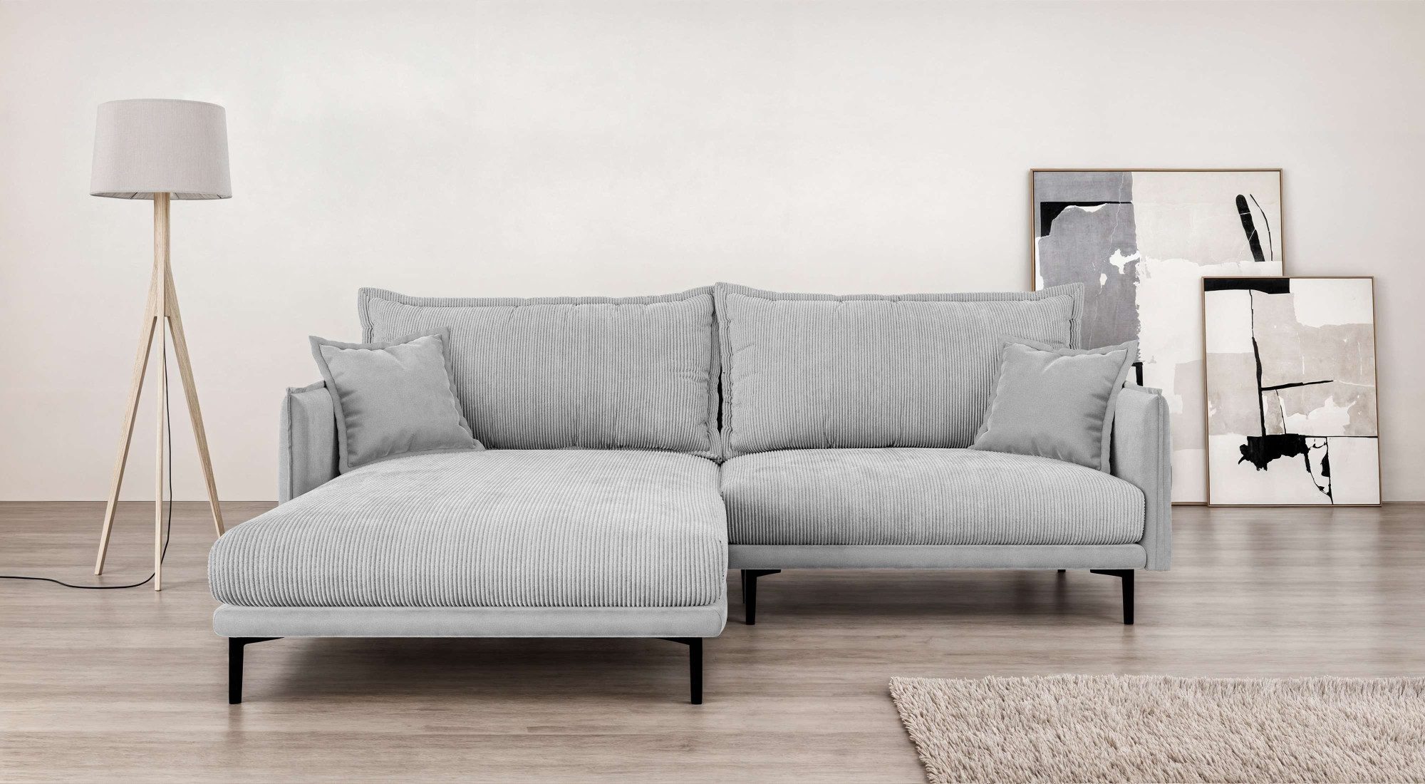 Home affaire Ecksofa "ALEXANDRIA mit Recamiere rechts oder links bestellbar günstig online kaufen