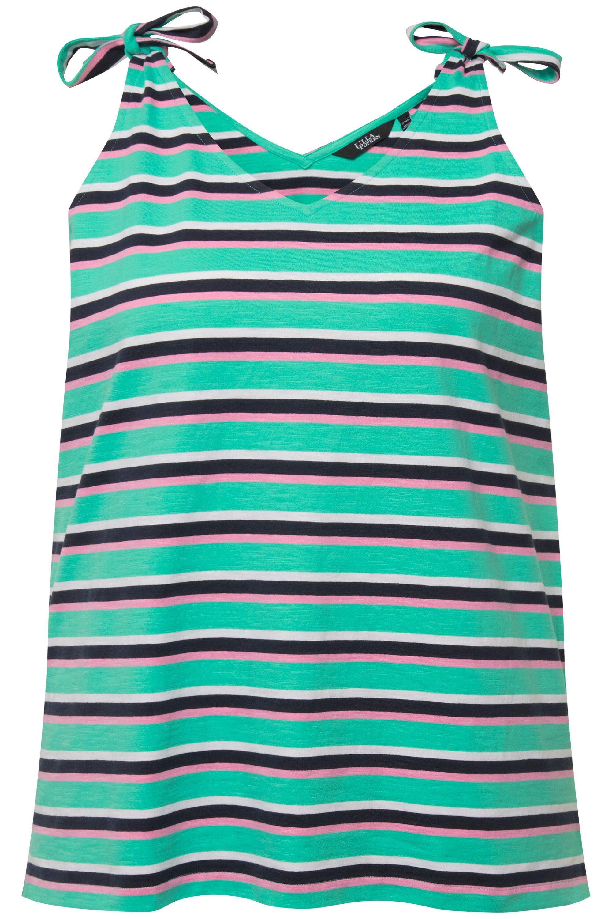 Ulla Popken Longtop Top Ringel A-Linie günstig online kaufen