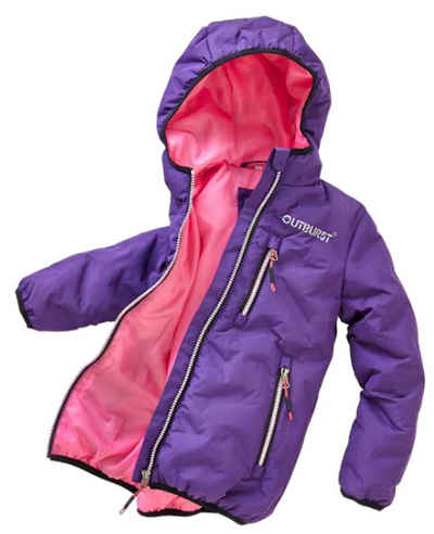 Outburst Winterjacke Outburst Mädchen Steppjacke Winterjacke violett/pink (1-St)