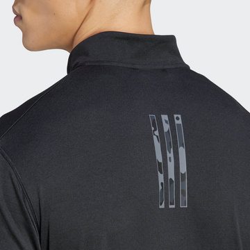 adidas Performance Sweatshirt TRAIN ESSENTIALS SEASONAL TRAINING 1/4ZIP LONGSLEEVE