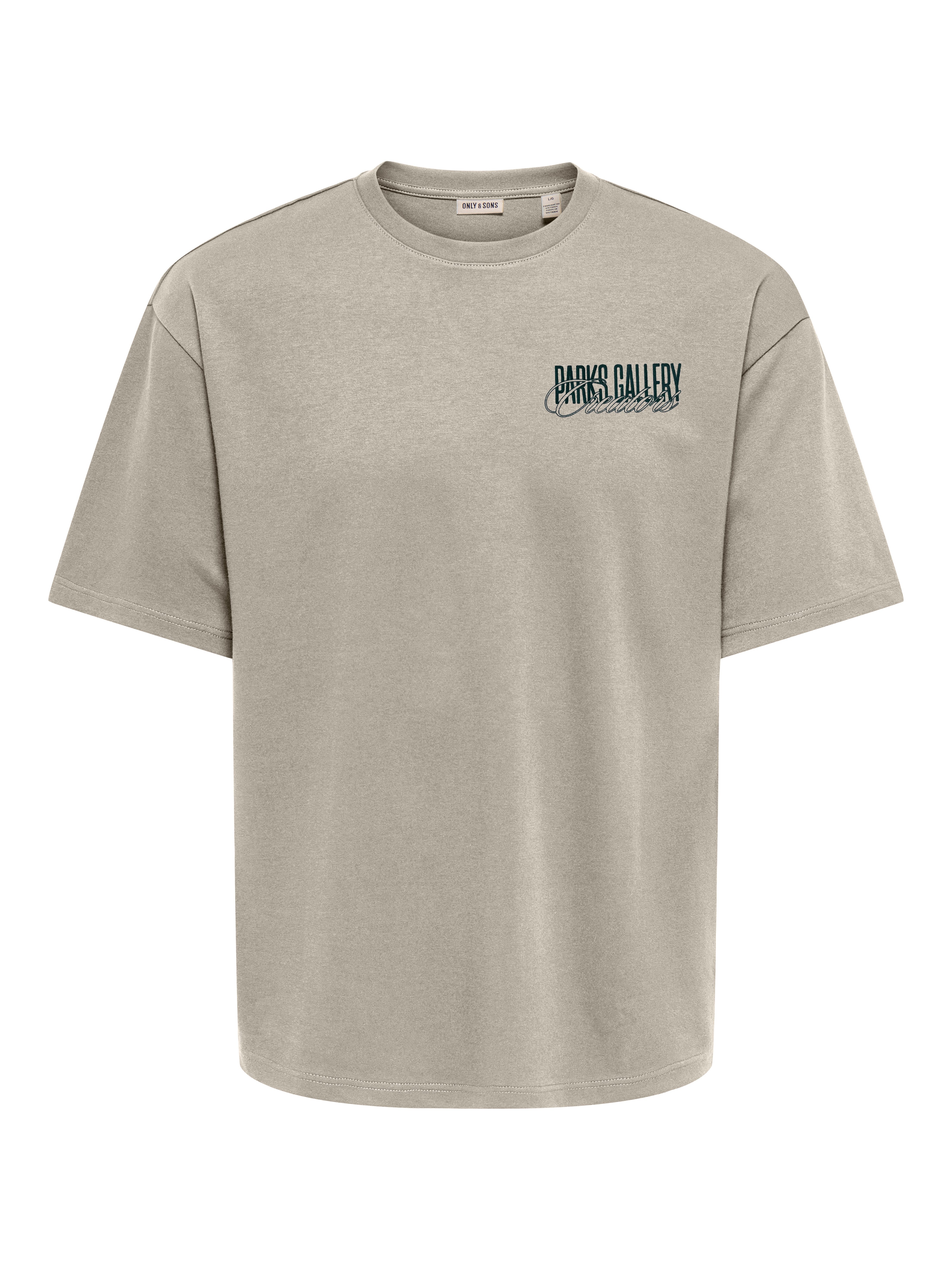 ONLY & SONS T-Shirt ONSPARKS GALLERY AIR BOXY SS TEE NOOS Baumwollmischung, regular fit
