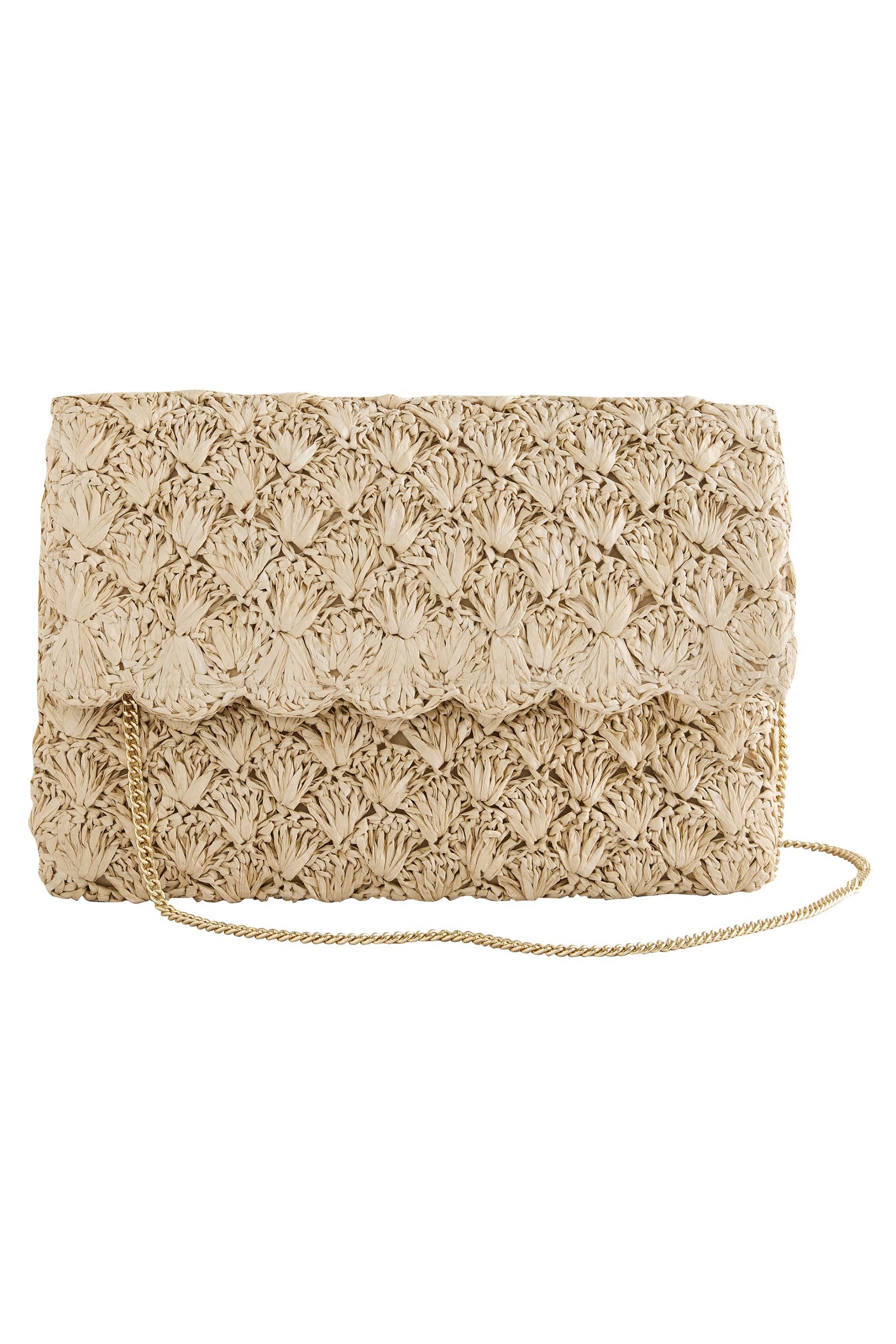 Next Clutch Clutch in Strohoptik (1-tlg) günstig online kaufen