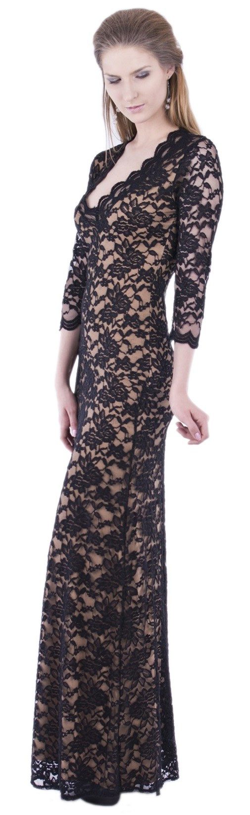 Sarcia.eu Abendkleid Super Elegantes sexy bodenlanges günstig online kaufen