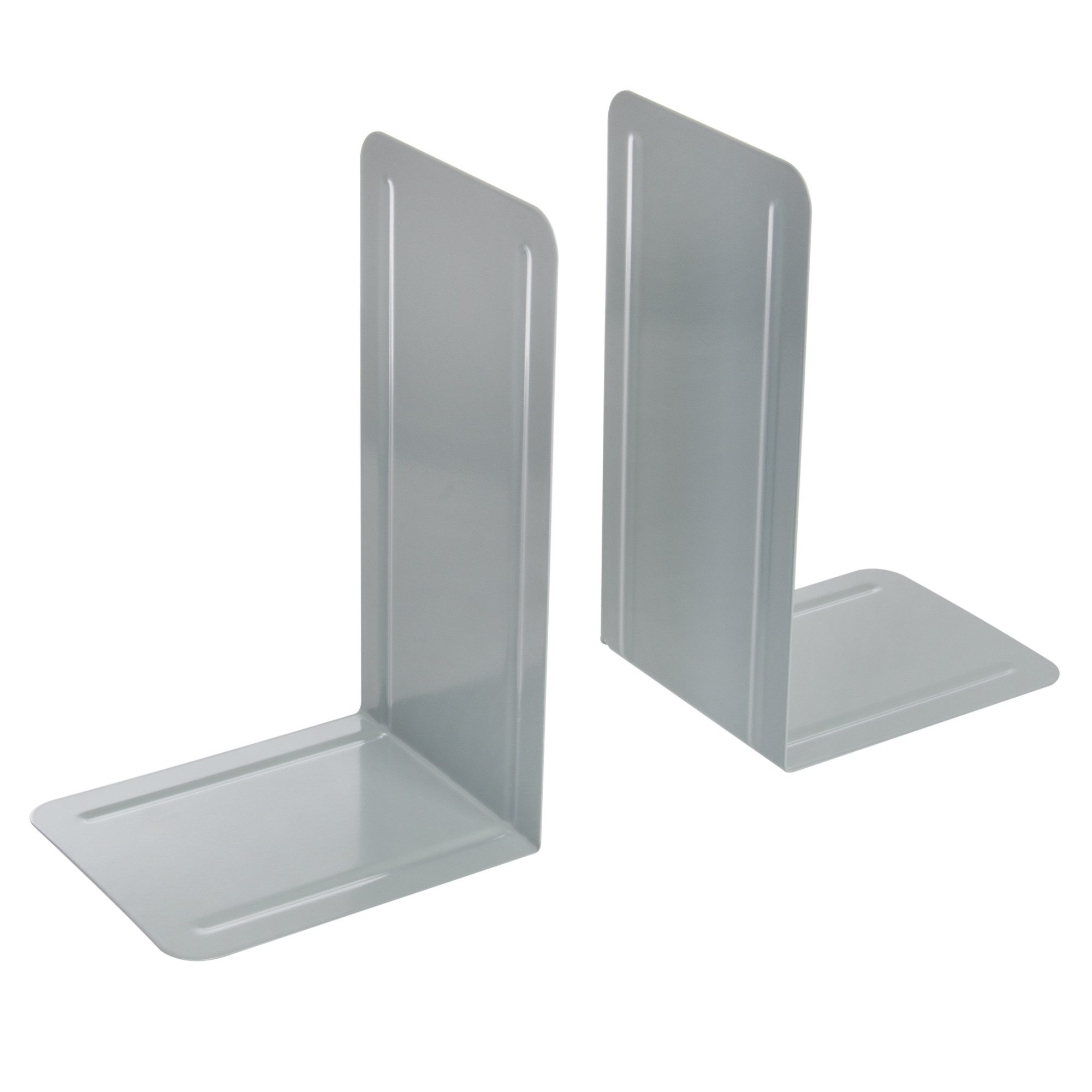 Briefablage Buchstütze E-10243 00 127x240x145mm grau 2 Stück.