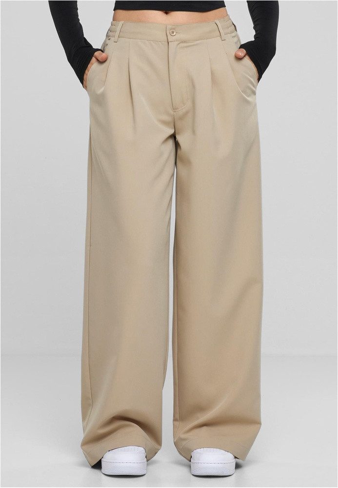 URBAN CLASSICS Stoffhose Ladies Ultra Wide günstig online kaufen