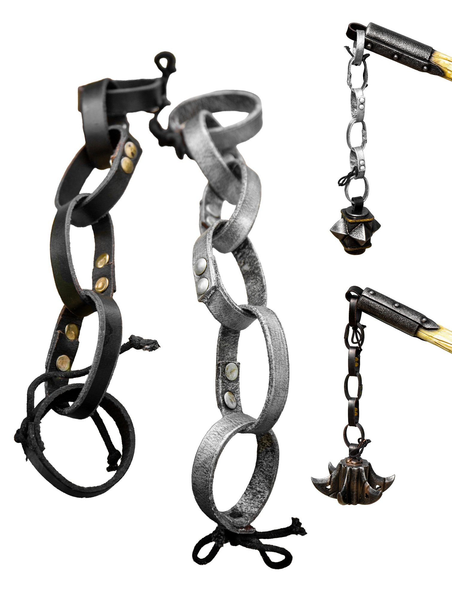 Iron Fortress Kostüm Flegel Kette, Mit dieser Kette könnt ihr z.B unsere Flegel mit zusätzlichen Köpfe