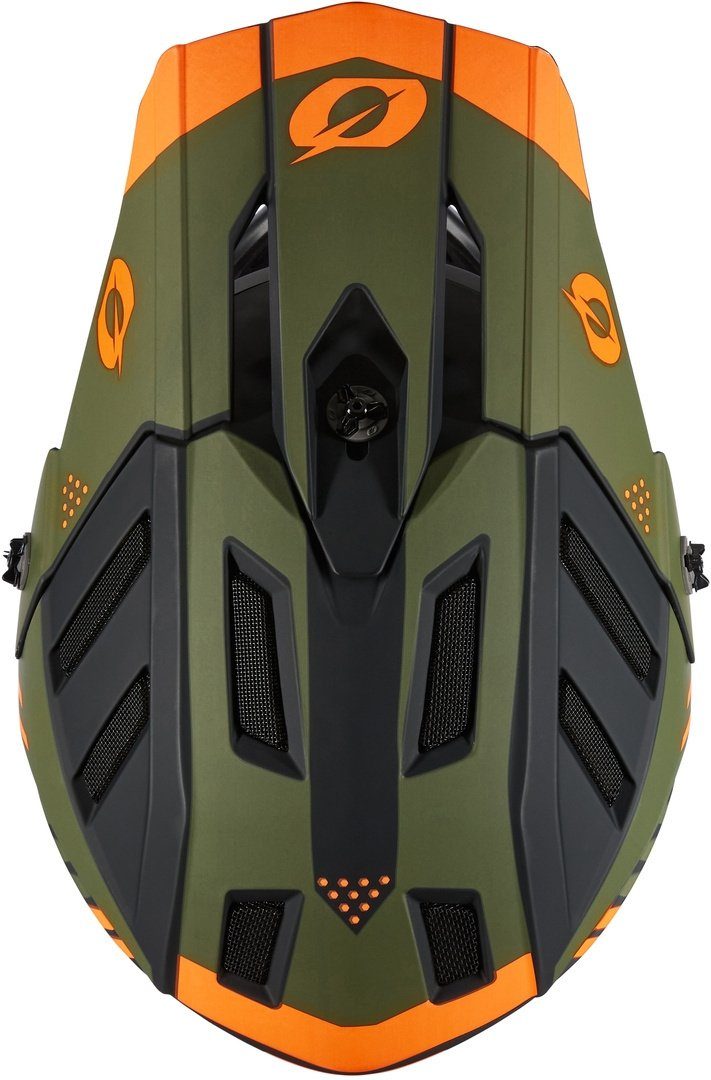 O’NEAL Allroundhelm Backflip Strike V.23 Downhill Helm (waschbar), absorbierend herausnehmbares Visier