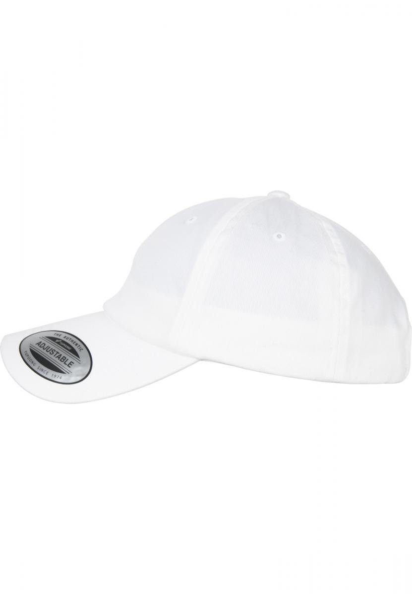 Cotton white Cap Profile Flex Cap Low Accessoires Organic Flexfit