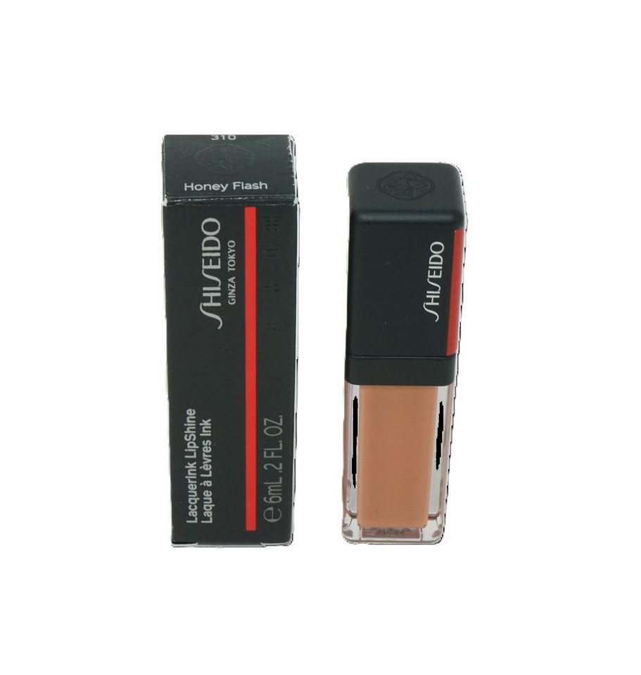 SHISEIDO Lippenstift Shiseido LacquerInk Lip Shine Ligloss 6ml 310 Honey Flash