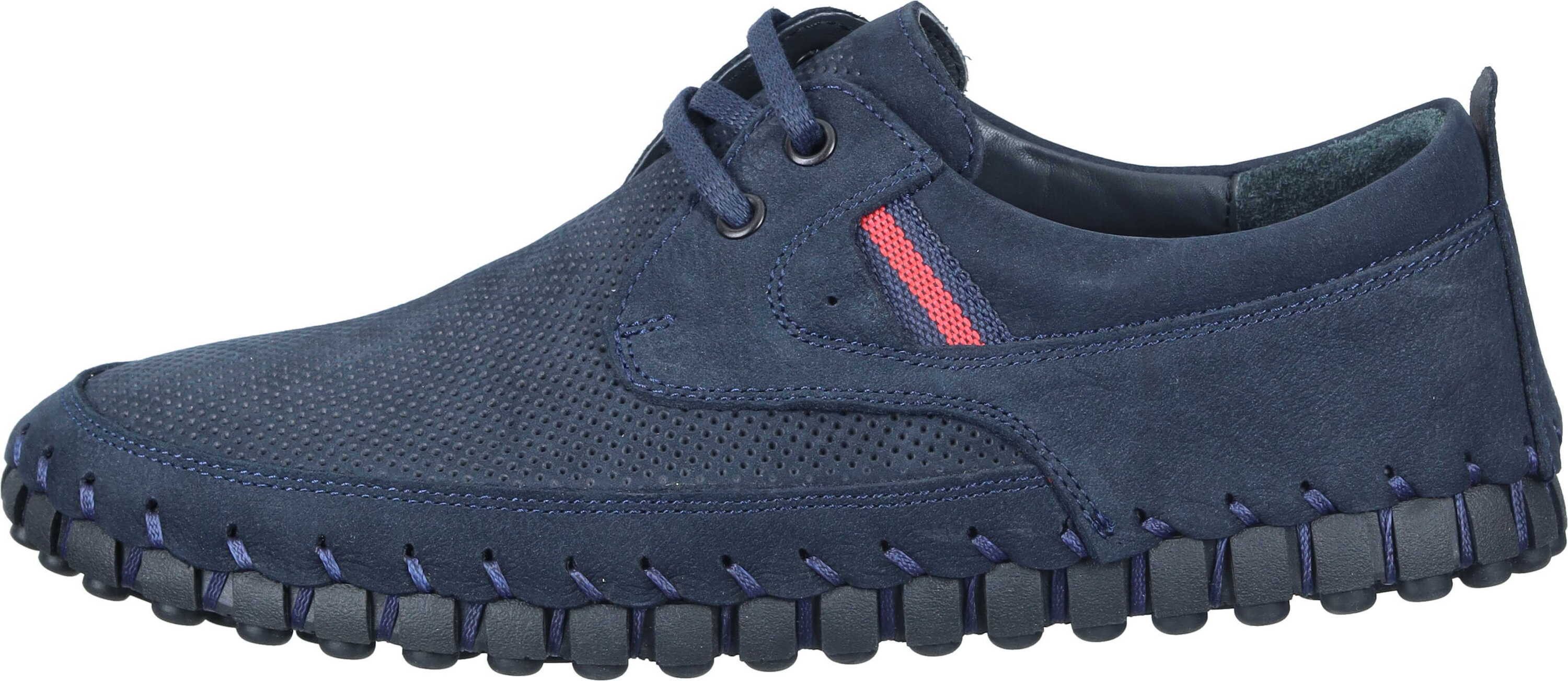 Manitu Schnürer Schnürschuh aus Nubukleder