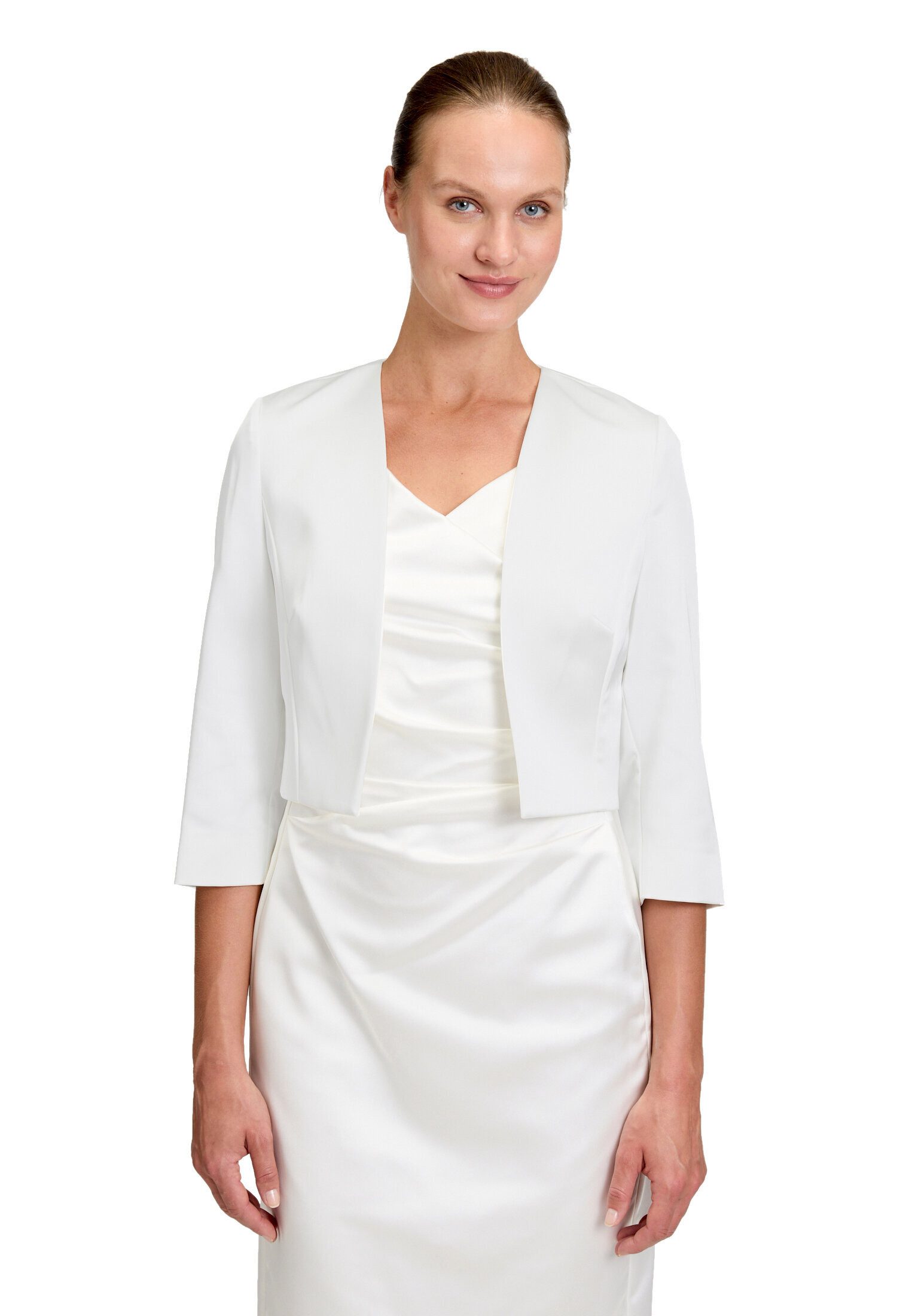 Vera Mont Bolerojacke Damen mit Kellerfalten