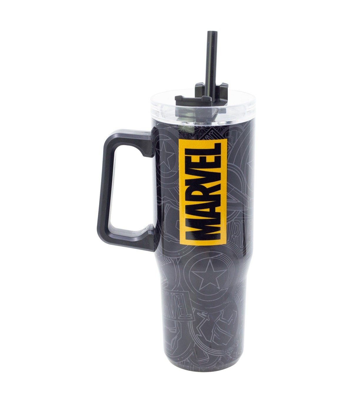 MARVEL Thermoflasche Sipper Mug 920 ml Thermo Trinkbecher mit Griff