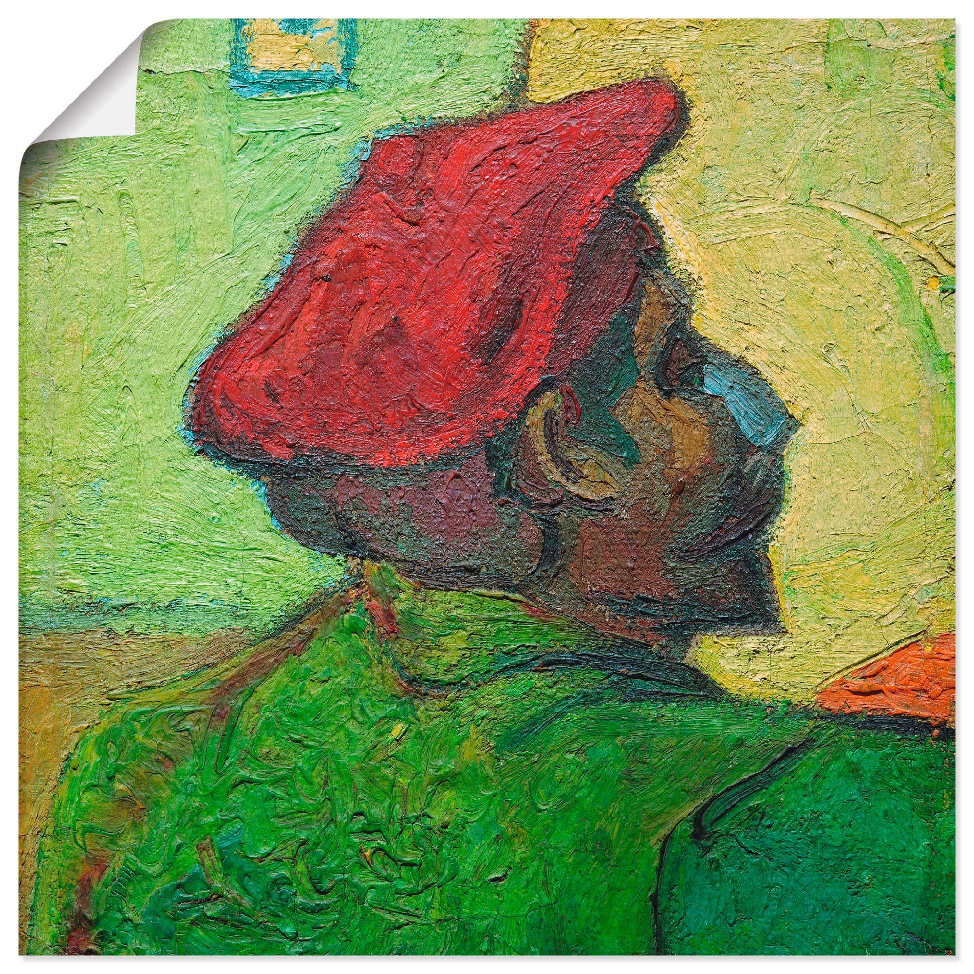 Gauguin versch. van Gemälde Gogh, Größen als (1 Porträts Leinwandbild, oder in V. Wandbild Wandaufkleber Artland St), v. Paul Poster