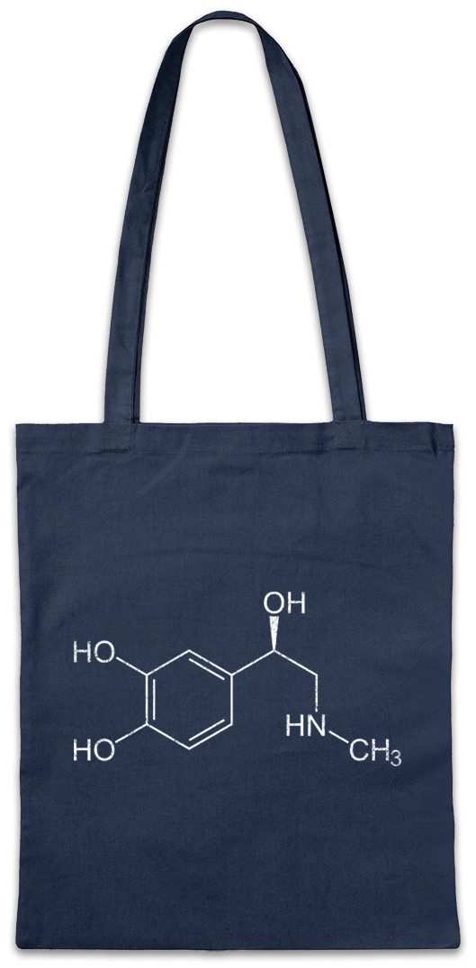 Beuteltasche Adrenalin Molecule Lifting Stofftasche Fun Geek Nerd Sport Science