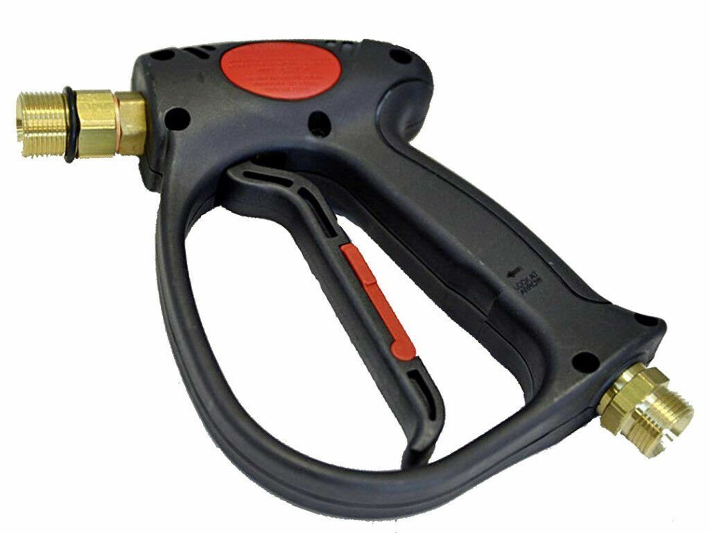 M&M Smartek Hochdruckpistole Ausgang M22 AG / Eingang Quick Connect Anschluss, passend für Kärcher / Kränzle Hochdruckreiniger, (Kombi-Set, 1-tlg), sehr hochwertig, stabil und für Profieinsatz geeignet