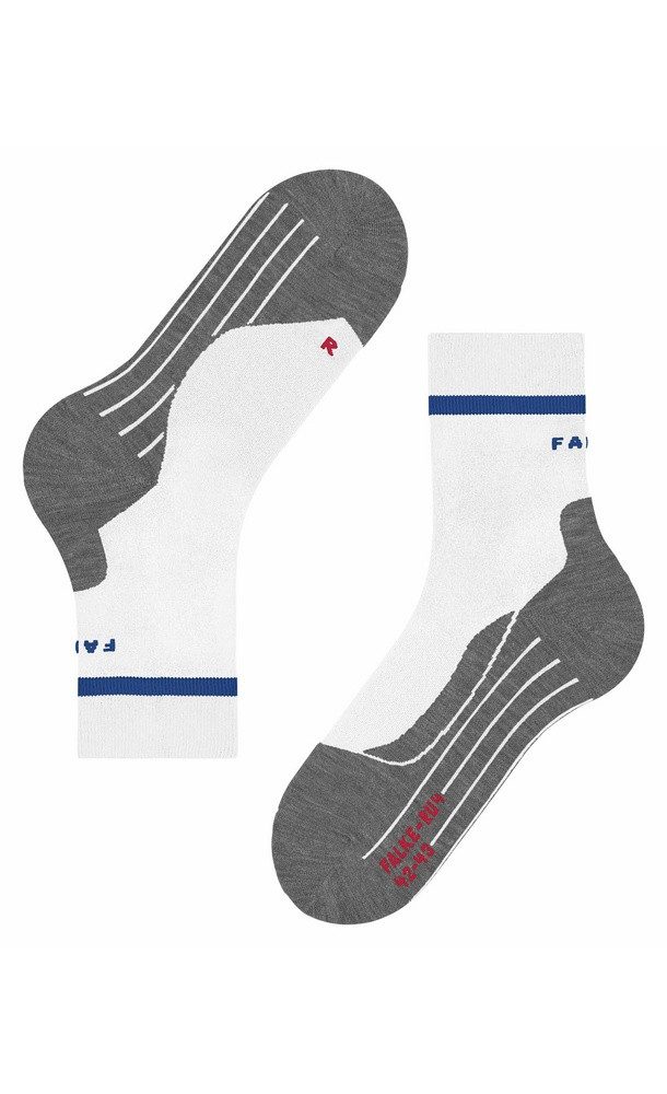 FALKE Laufsocken RU4 (mittelstarke Polsterung) weiss/blau/grau Herren - 1 P günstig online kaufen