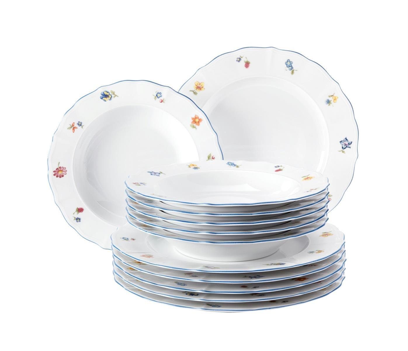 Seltmann Weiden Tafelservice Seltmann Weiden Sonate Nostalgie Tafelservice 12tlg., 6 Personen, Porzellan
