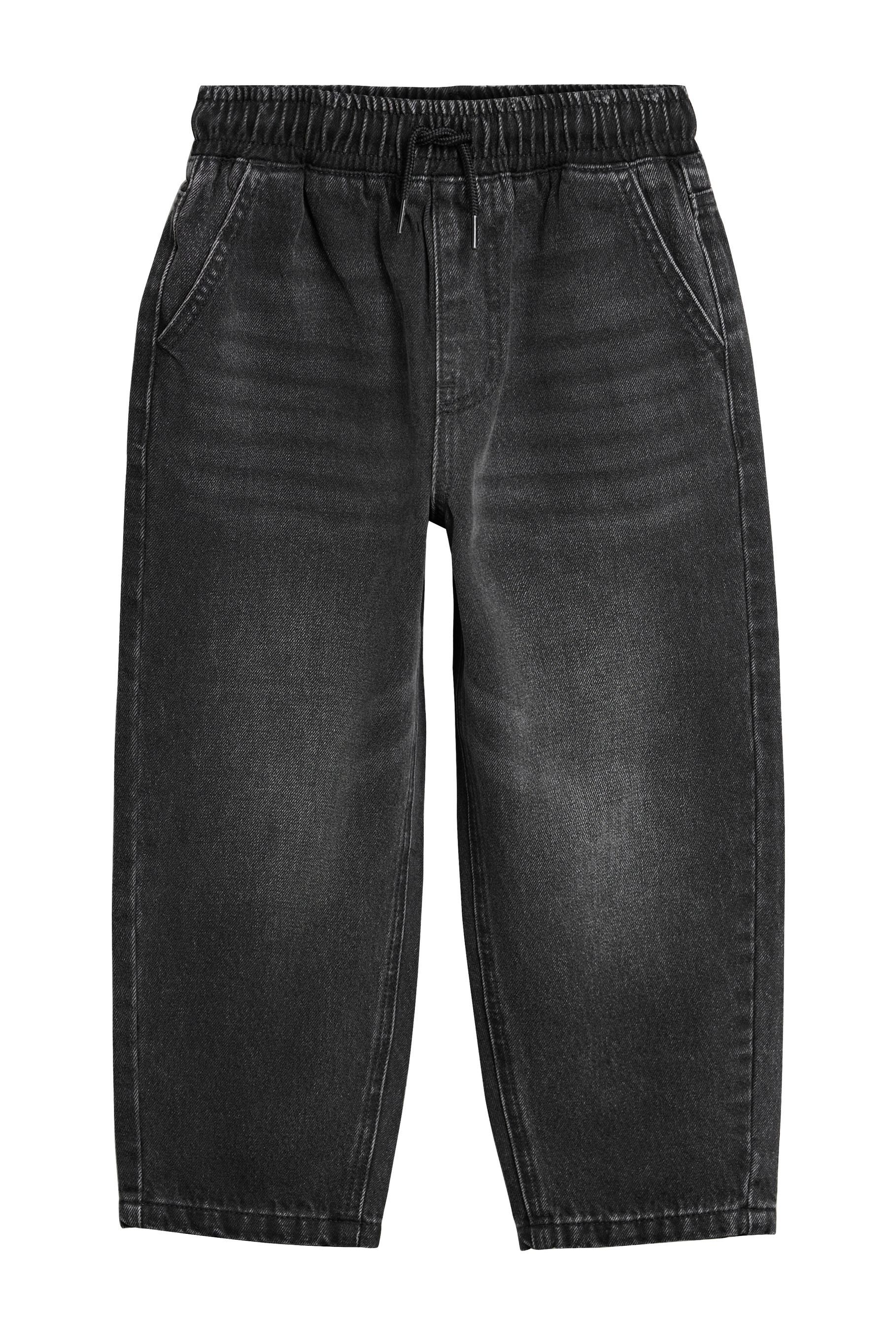 Next Schlupfjeans Baggy Fit Schlupfjeans mit konischem Bein (1-tlg)