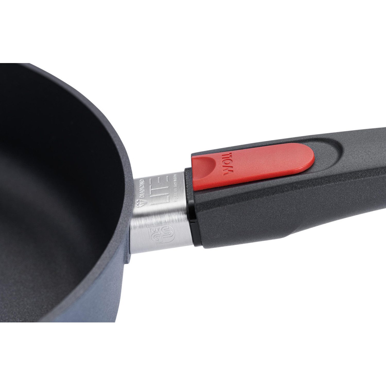 WOLL Pfannen-Set Diamond Lite Schmorpfannen 28 cm & 24 cm, Aluminiumguss (Bratpfannen-Set, 2-tlg), NICHT Induktionsgeeignet