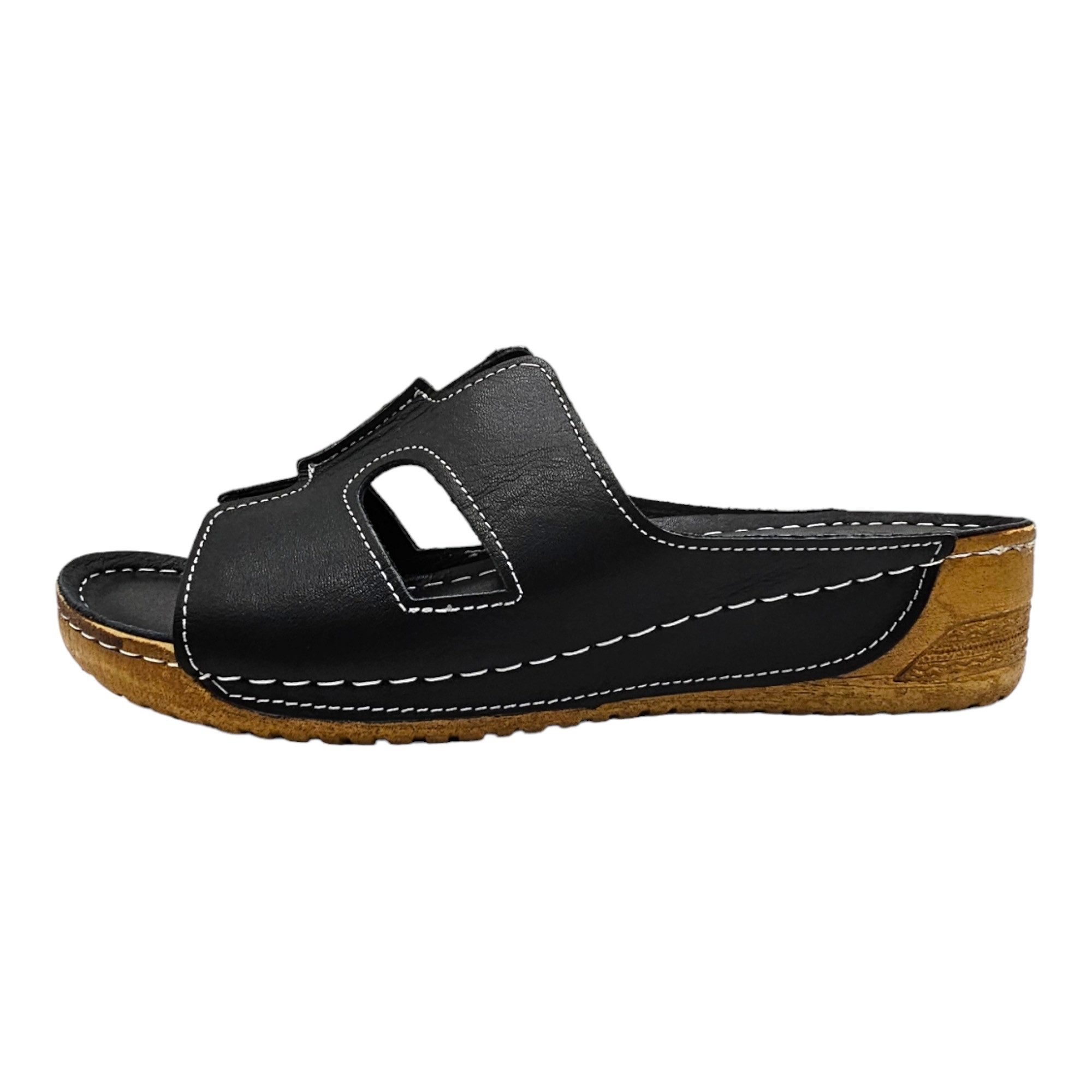 Yu&Luk Pantolette, Damen Sommerschuh, Sandalette, Slipper, offener Schuh Pa günstig online kaufen