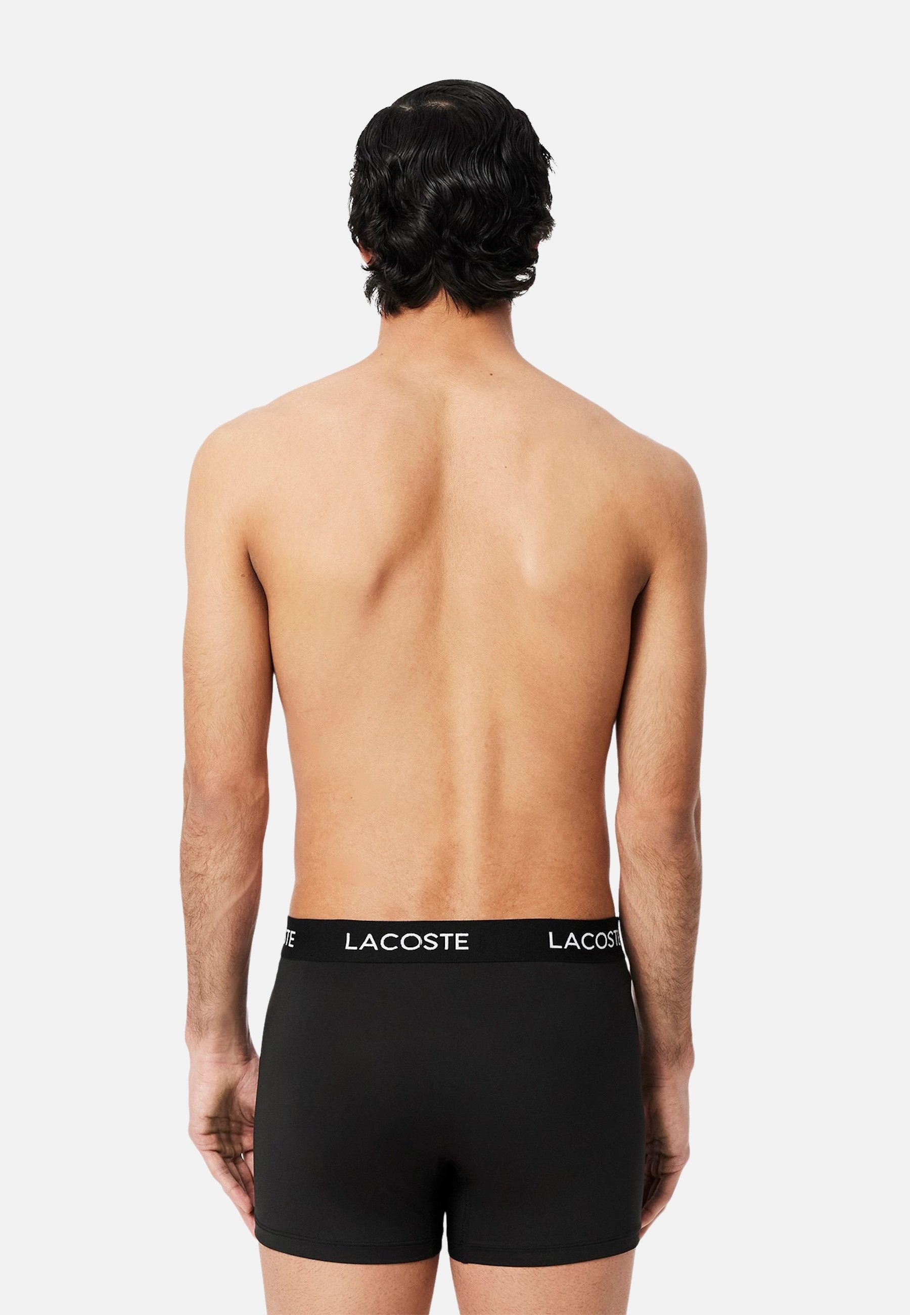 Lacoste Boxershorts Boxershorts Unterhosen 3-Pack (3-St)