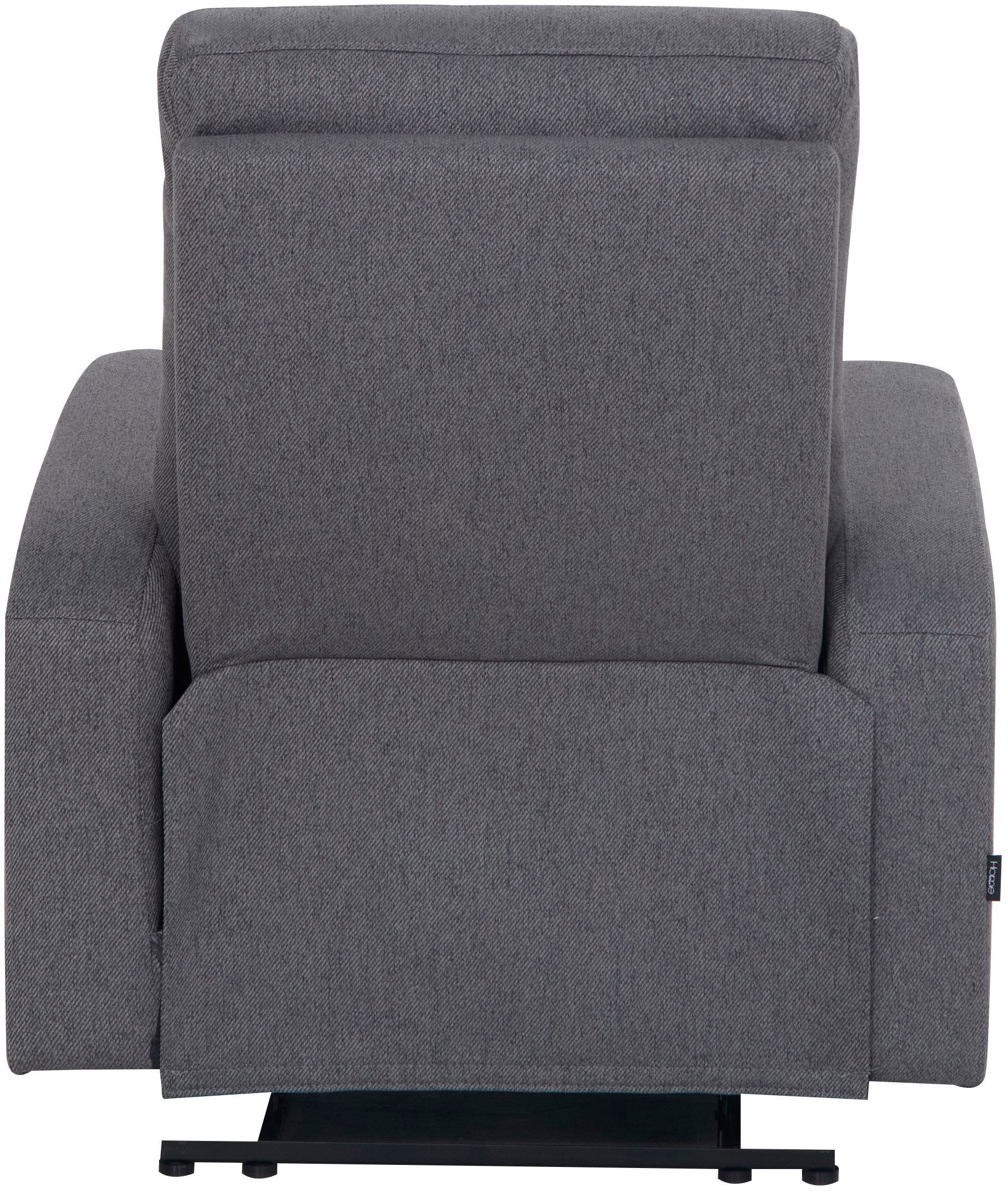 Home affaire Relaxsessel TOURNAY, TV-Sessel mit Recliner - und Liegefunktion, Webstoff, Ruhesessel mit Beinablage, Liegefläche ideal verstellbar 105°-135°