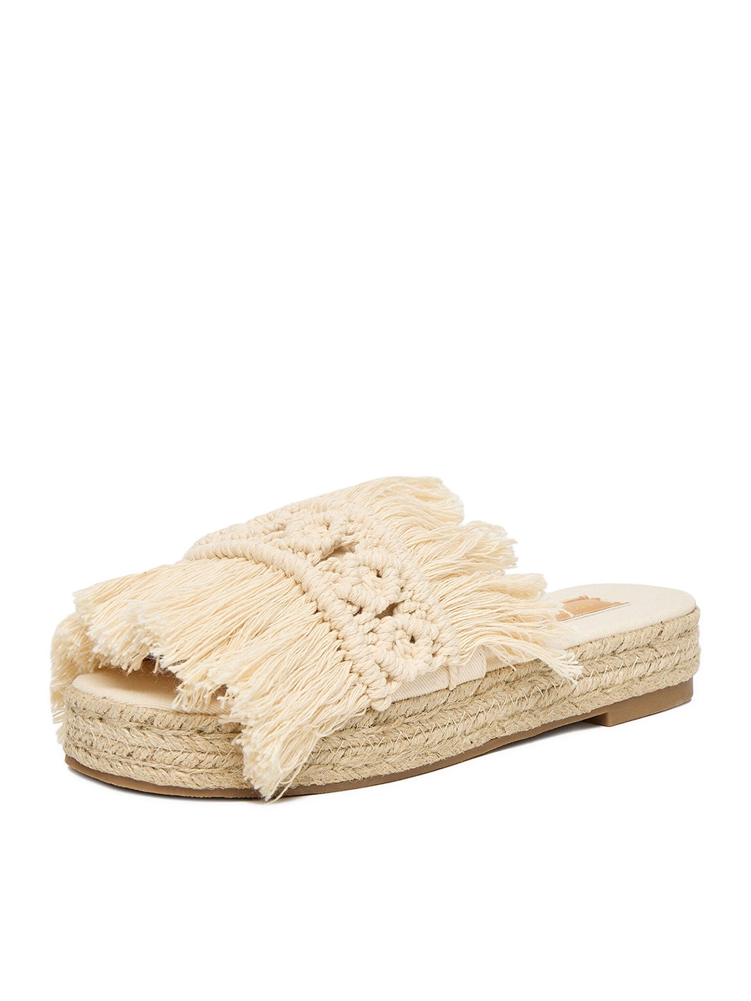 DeeZee Deezee Frauen-Espadrilles Écru S294 Espadrille