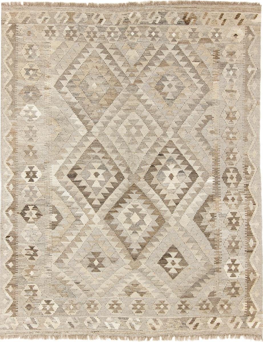 Orientteppich Kelim Afghan Heritage 155x195 Handgewebter Moderner Orientteppich, Nain Trading, rechteckig, Höhe: 3 mm