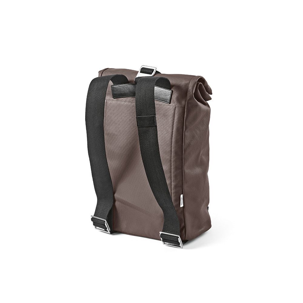 CABBEL Rucksack Rucksack 23L Laptop 17 Zoll wasserdicht rPET Trolley nachhaltig robust (Rucksack, 1-tlg., Einzelartikel), Grau, recyceltes Polyester, gepolstert, ergonomisch, Schulterriemen