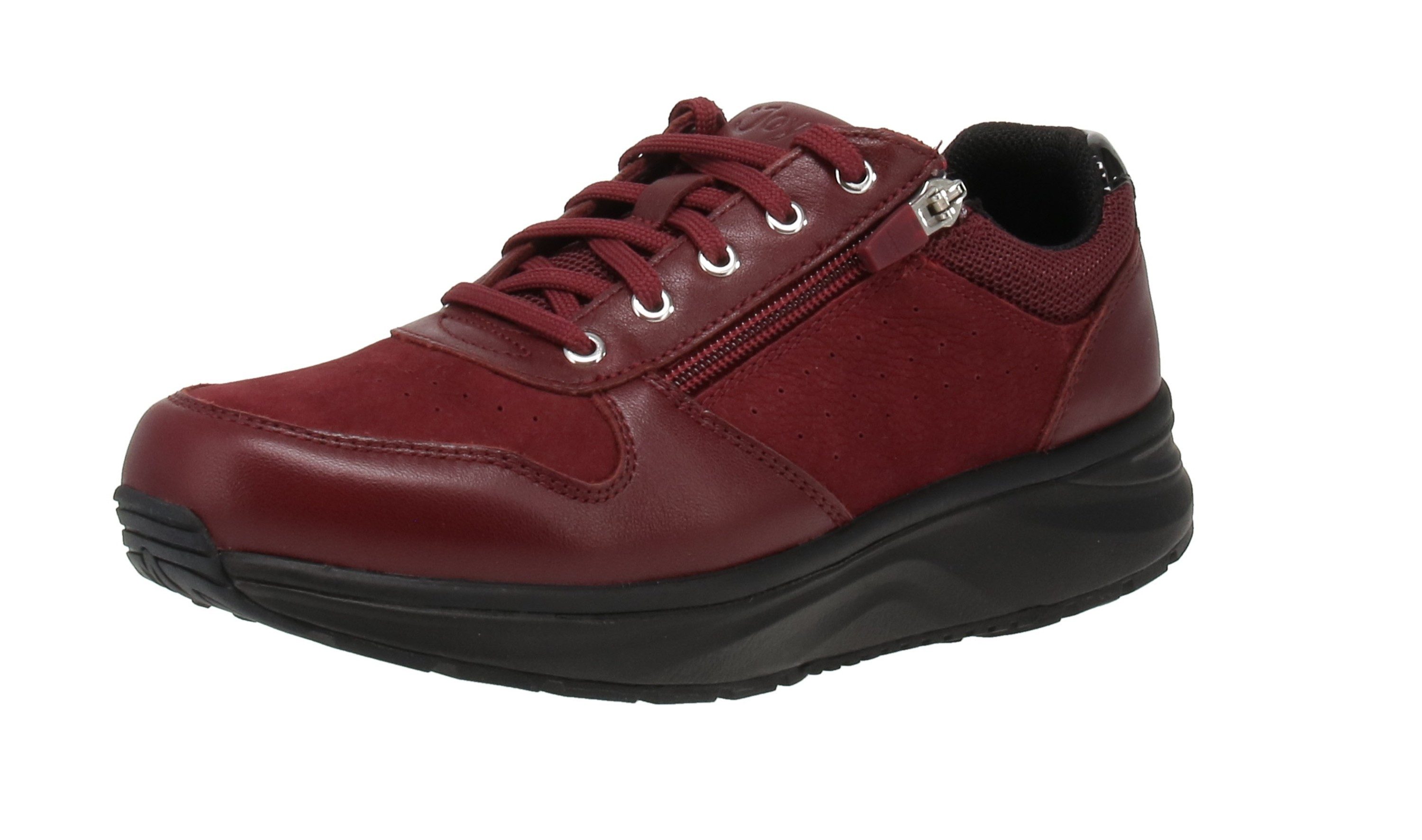 Joya Joya JY066A Dynamo Zip - Damen Schuhe Freizeitschuhe - Dark-Red II Sneaker