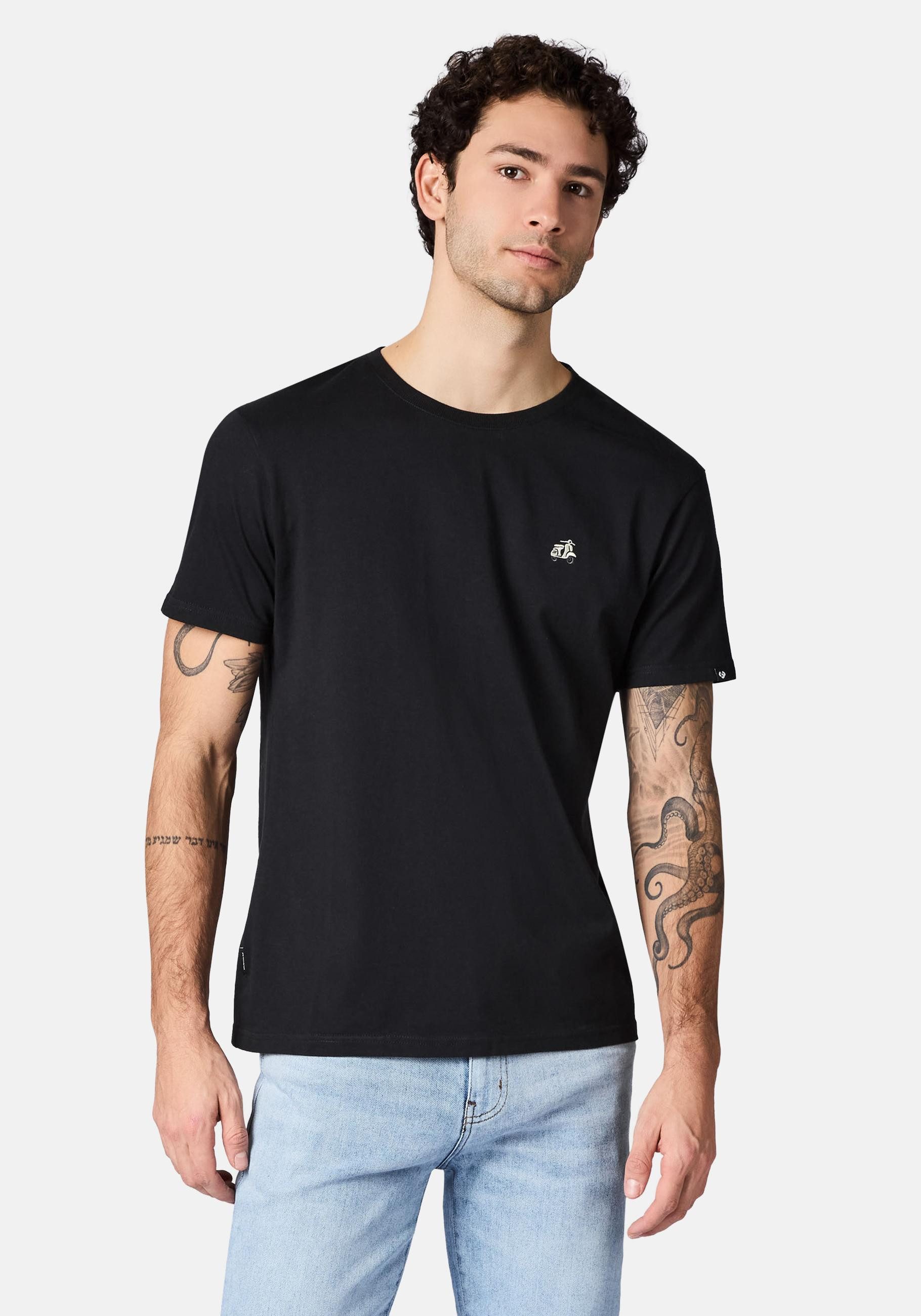 Ragwear T-Shirt Samms F Gots YOUMODO Kurzärmliges Shirt mit Retro-Roller-St günstig online kaufen