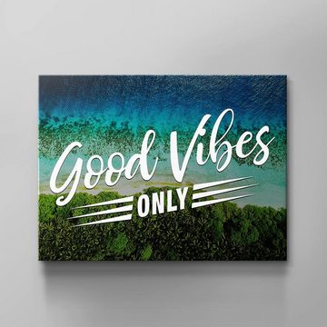 DOTCOMCANVAS® Leinwandbild, Wandbild für pure Lebensenergie & Motivation von