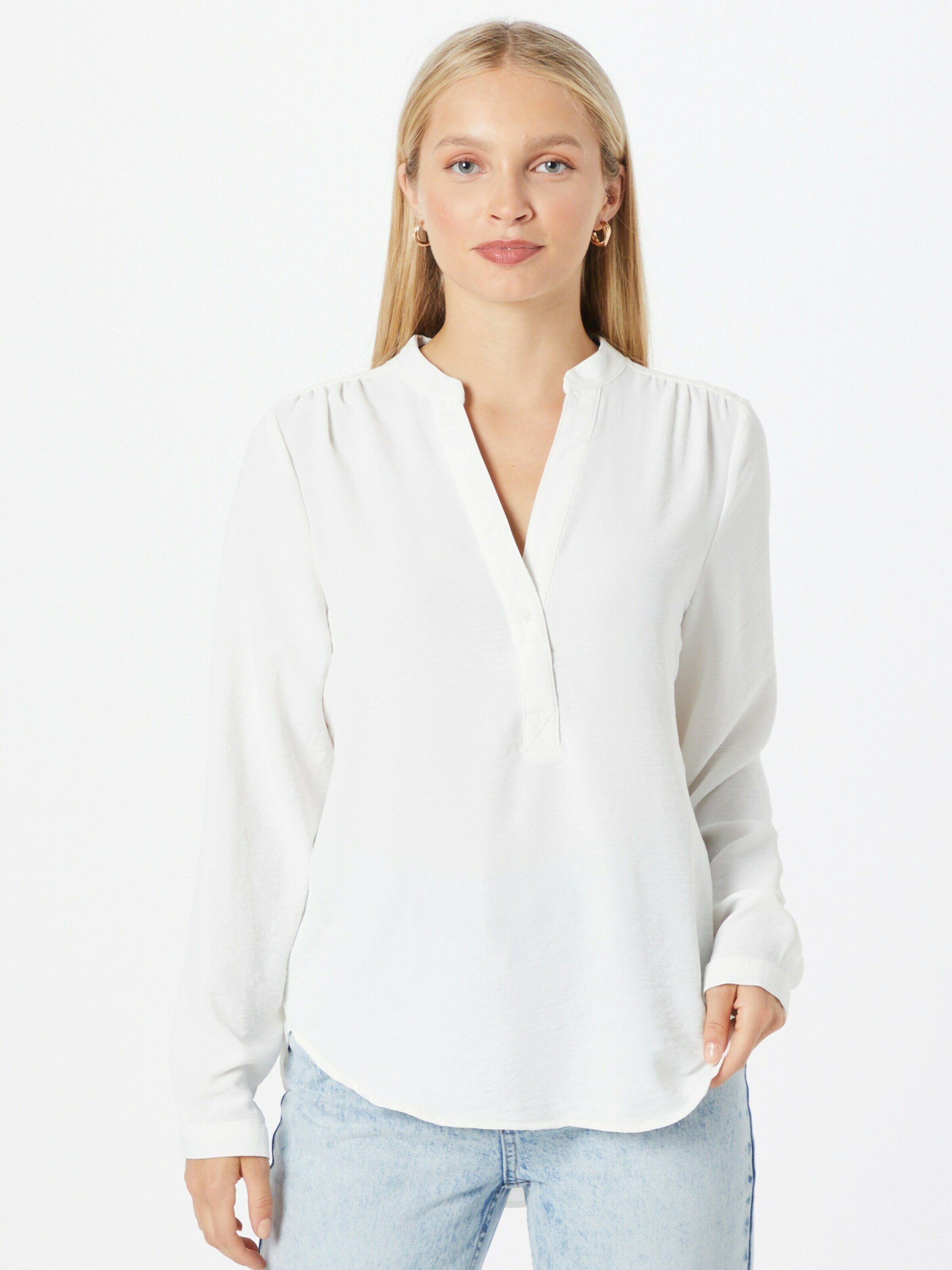 Selected Langarmbluse MIVIA (1-tlg) Drapiert/gerafft