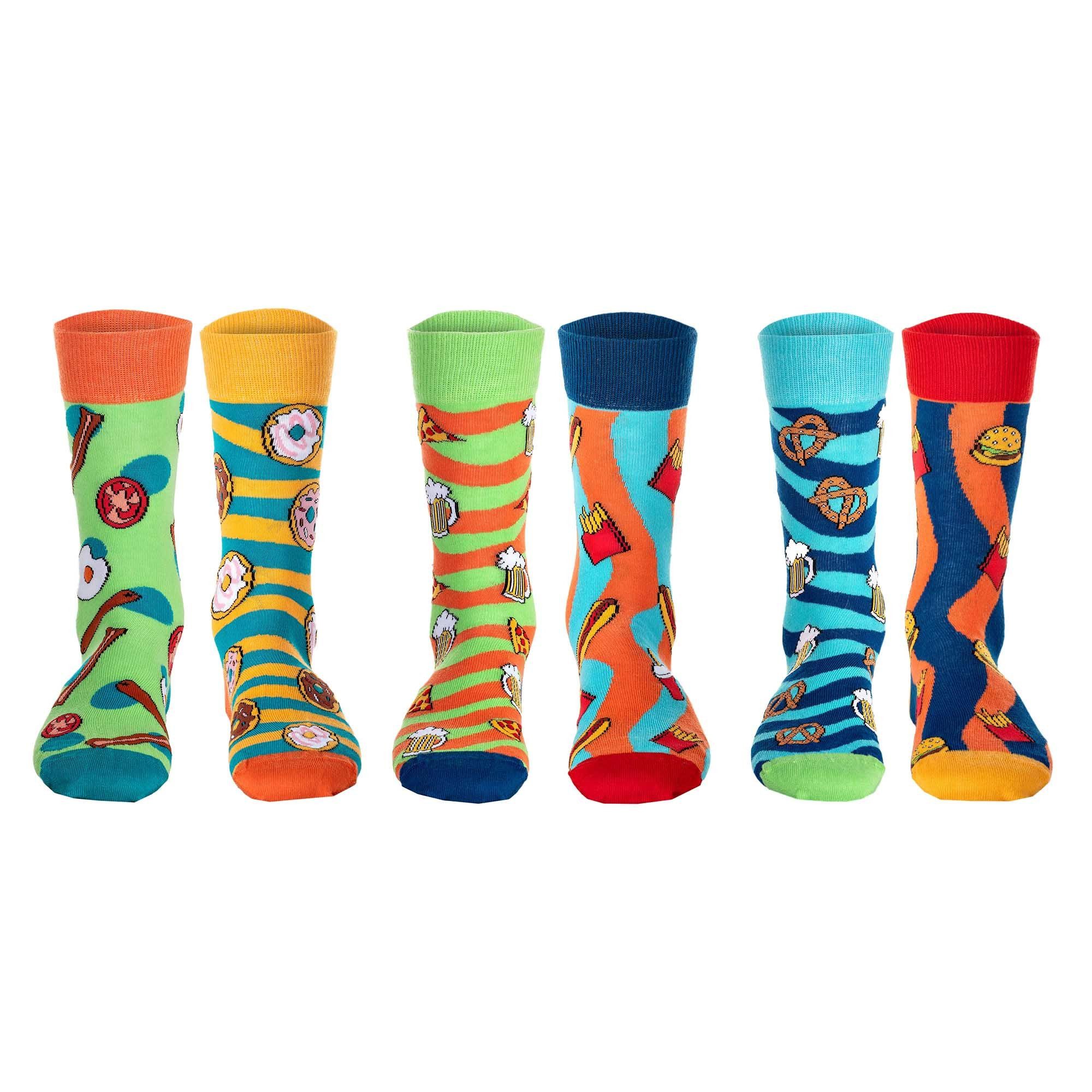 United Oddsocks Kurzsocken Herren Socken 3er Pack Baumwolle (Packung, 3er P günstig online kaufen