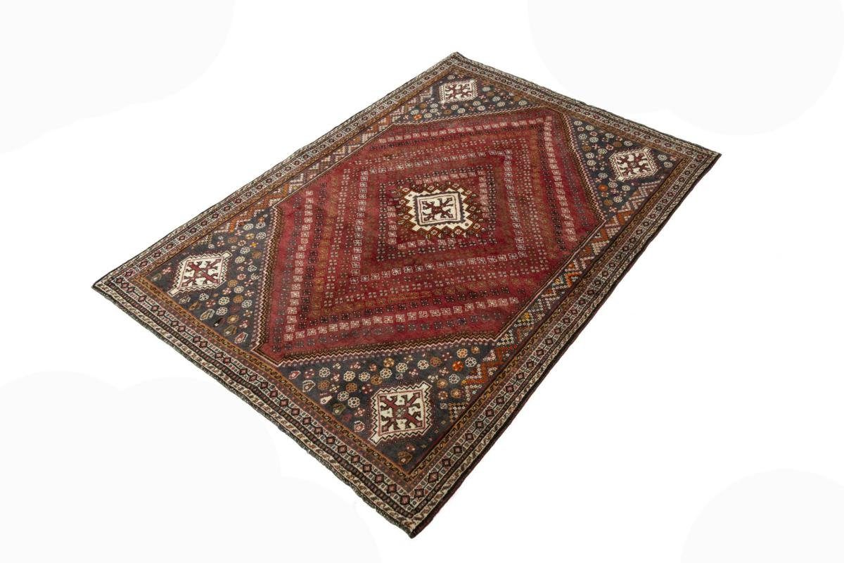 Höhe: Perserteppich, rechteckig, Shiraz Handgeknüpfter Nain 157x231 Orientteppich mm 10 Orientteppich Trading, /