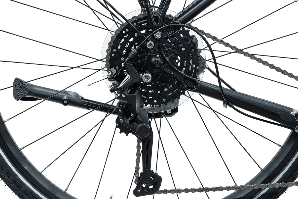 Kreidler Cityrad Rabeneick TS5 Lite, 9 Gang, Leichter Rahmen, Trapez/Diamant, Lichtanlage, alltagstauglich – Bild 4 von 5
