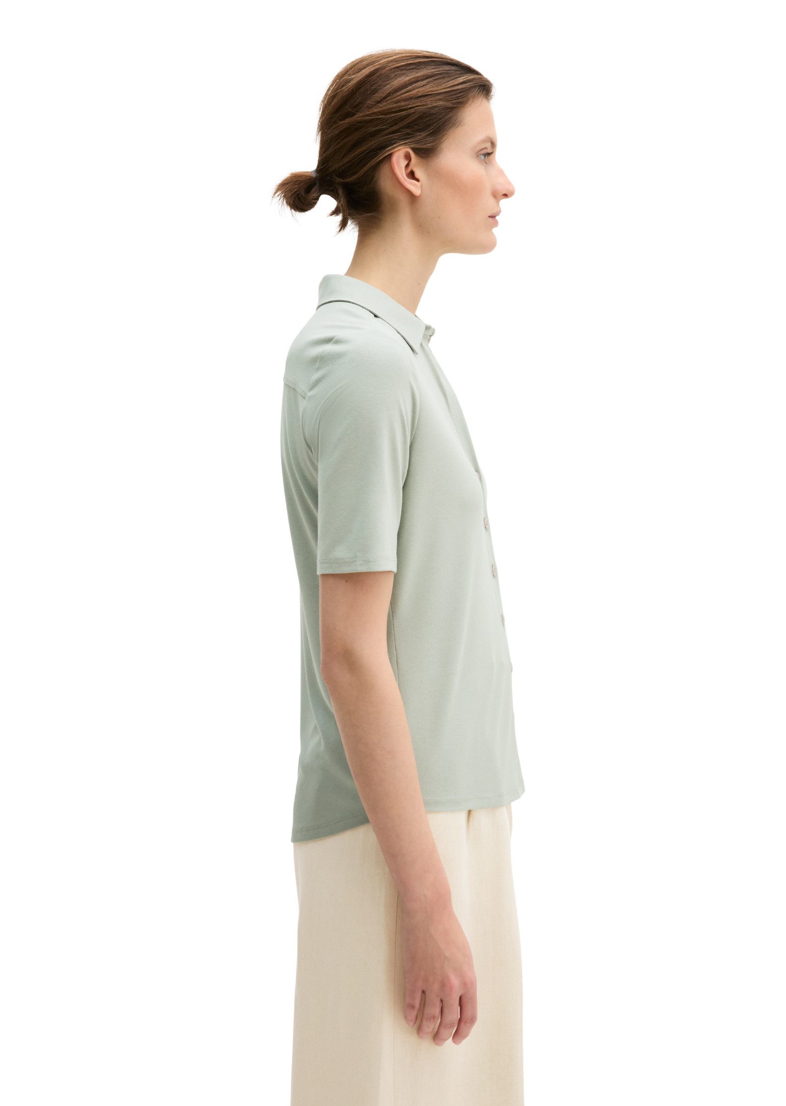 Marc O'Polo Kurzarmshirt aus LENZING™ ECOVERO™