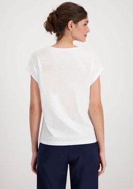 Monari Rundhalsshirt mit Frontprint