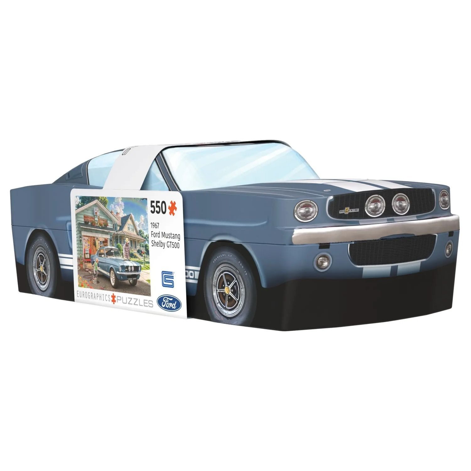 EUROGRAPHICS Puzzle Ford Mustang Shelby GT500 von 1967, 599 Puzzleteile