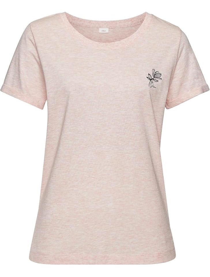 s.Oliver BLACK LABEL Schlafanzug s.O perfect nights T-shirt