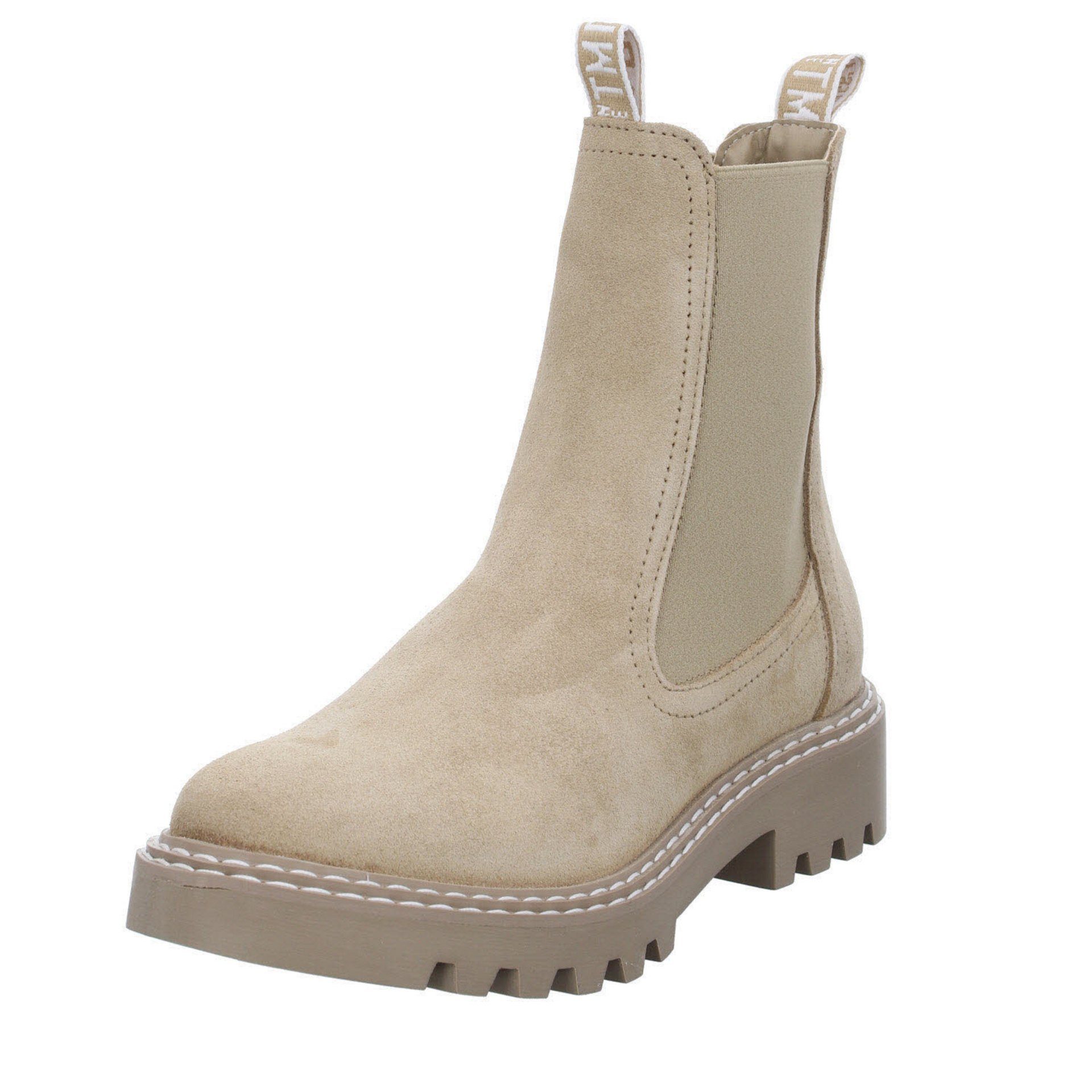 Tamaris Chelsea Boots Lackleder uni Chelseaboots Lackleder beige