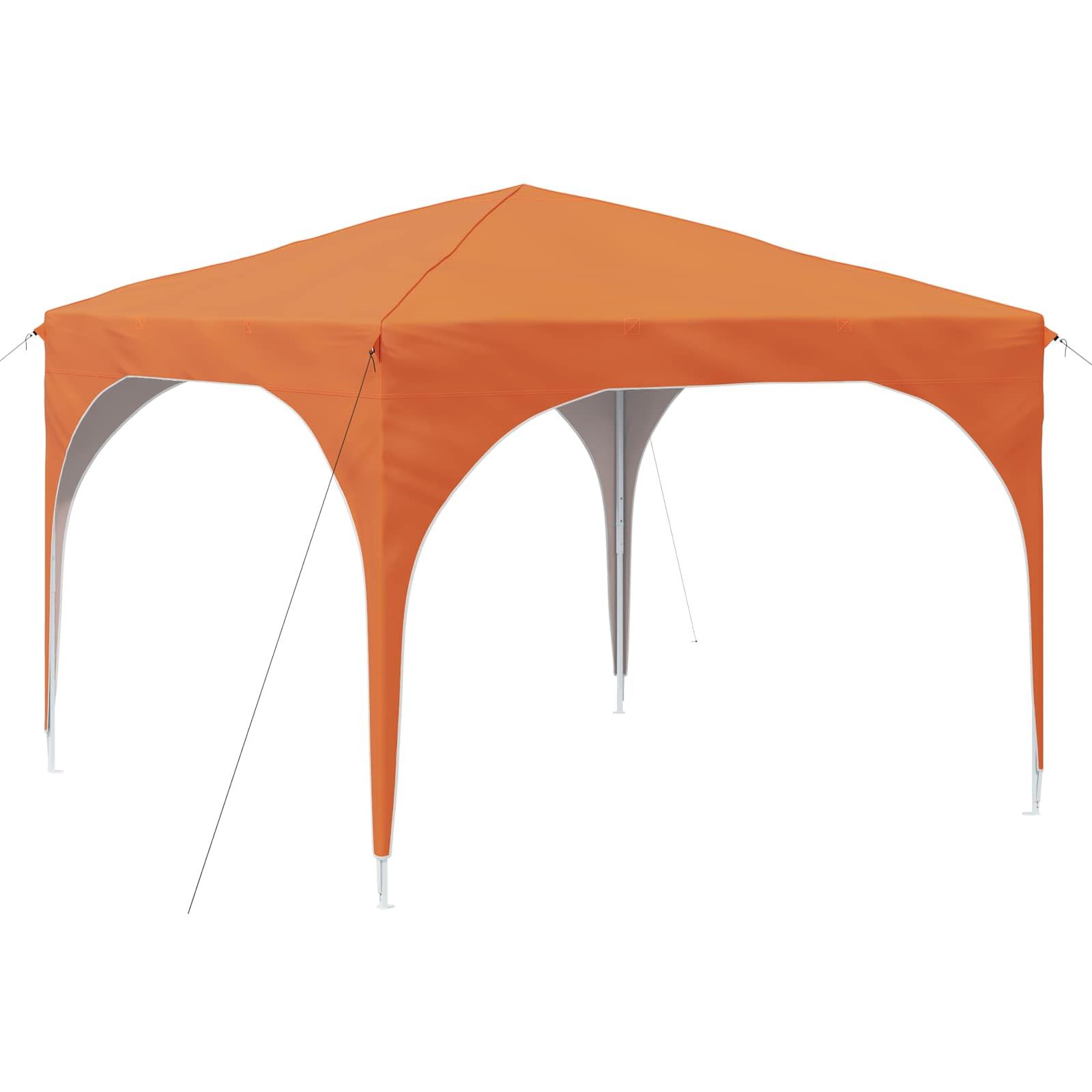 vidaXL Partyzelt Pop-up Partyzelt 290 x 290 x 245 cm Orange