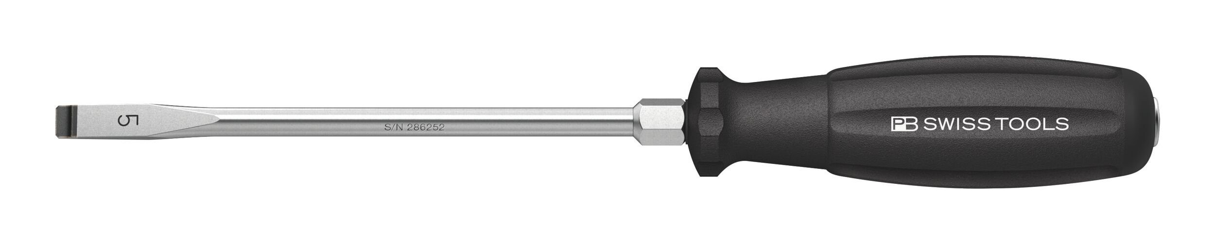 PB Swisstools Schraubendreher, 8102 Schlitz 8 x 1,2 x 260 mm Schlagkappe PB SwissTools