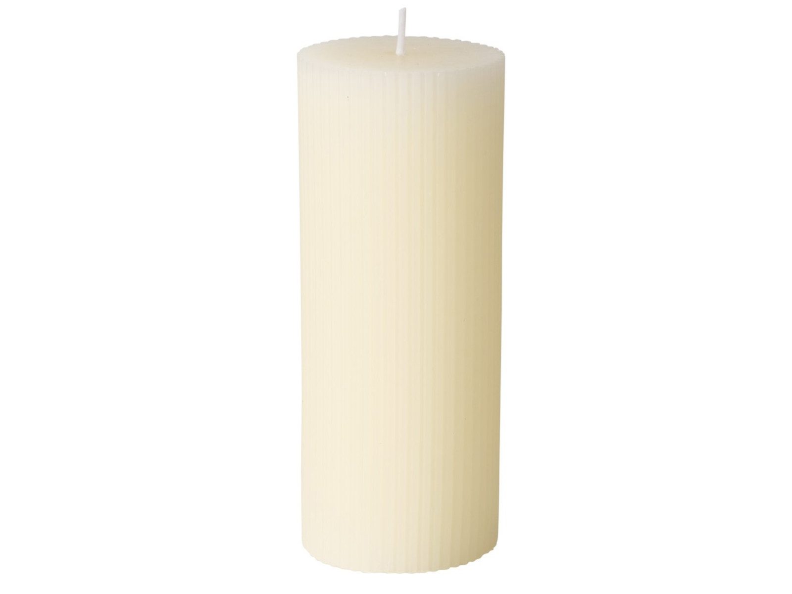 BOLTZE Duftkerze Classic Stumpenkerze creme 15cm