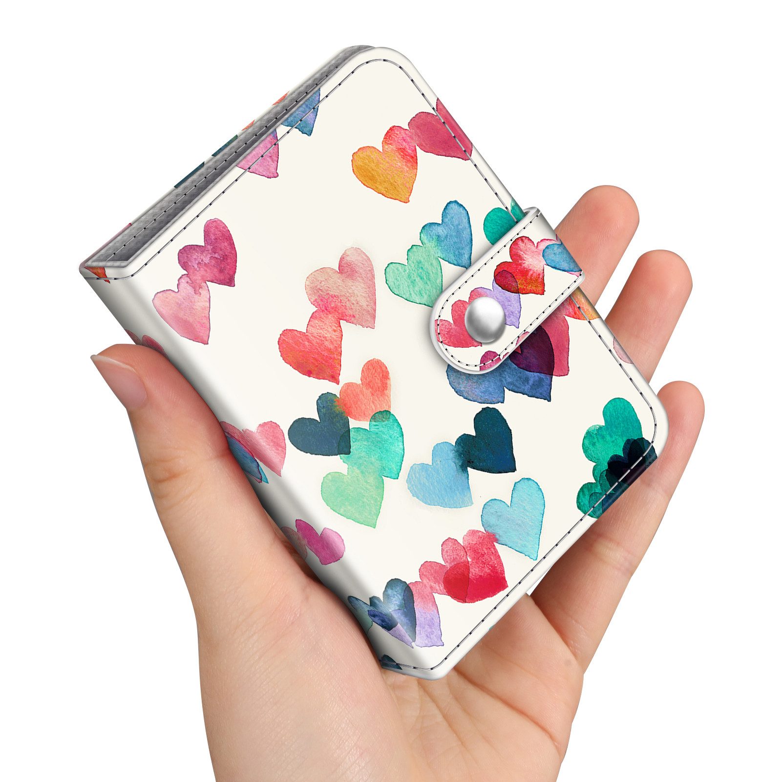 Fintie Fotoalbum Mini Fotoalbum für 2x3 Zoll Filme - 52 Taschen kleine Alben, für Fujifilm Instax Mini Sofortbildkamera/Polaroid Hi-Print Bilder