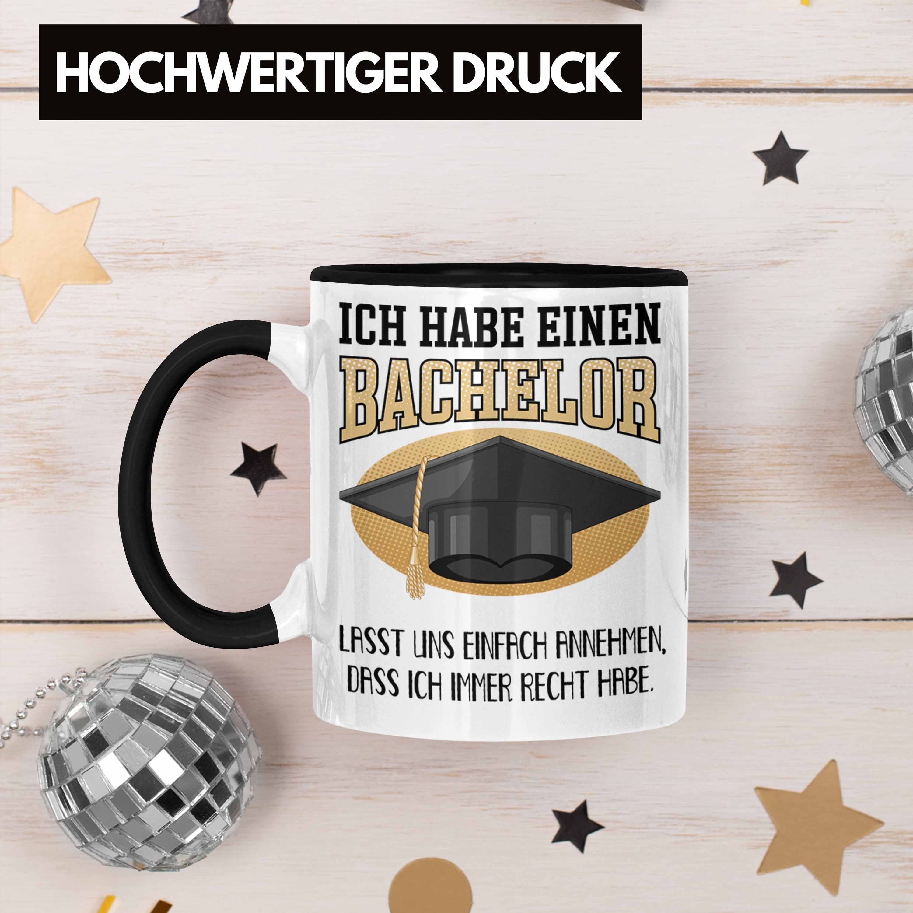Trendation Tasse Trendation - Bachelor Abschluss Geschenk Tasse Prüfung Bestanden Uni G – Bild 3 von 5